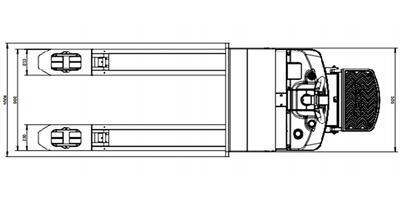 Porta-paletes elétrico de grande carga - 8,000kg 